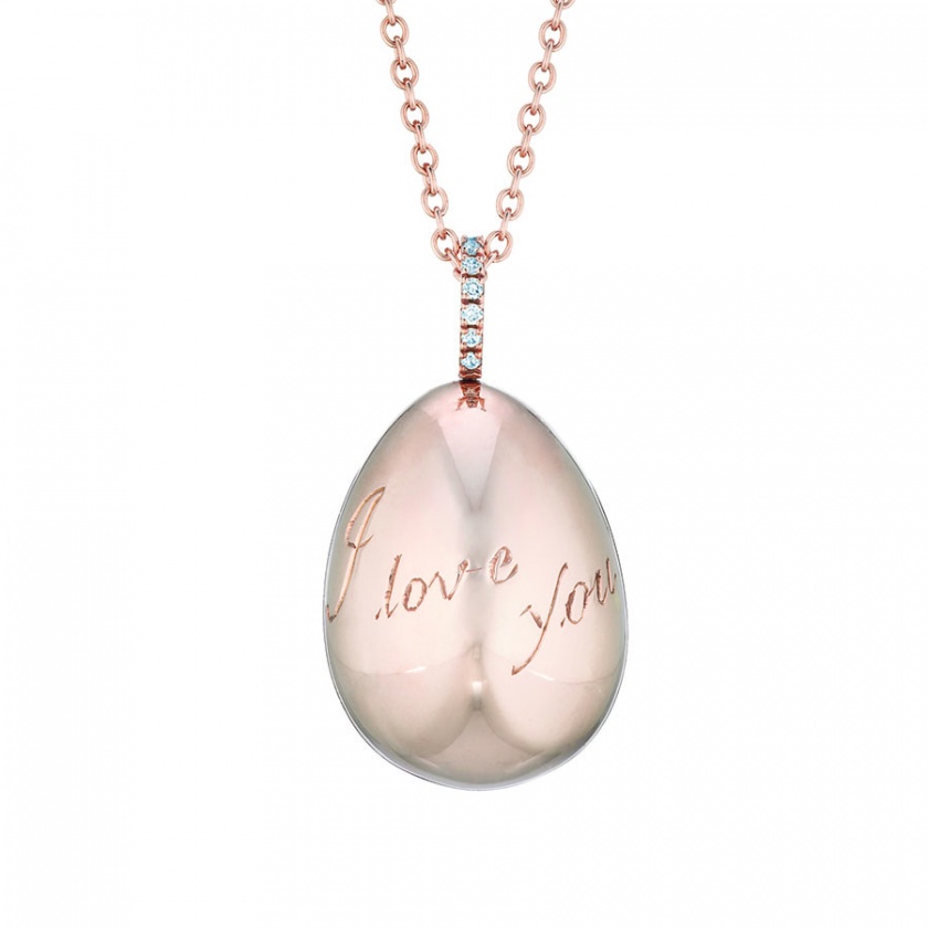 I Love You pendant, Fabergé
